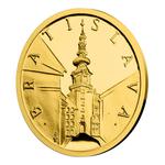 Gold Half Gram 2021 Bratislava - Michael's Gate: Photo Coin, Niue, Gold Half Gram 2021 Bratislava - Michael's Gate / thumbnail