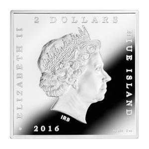 Niue / Silver Two Ounces 2016 Card Players - obverse photo