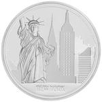 Silver Ounce 2017 Great Cities - New York: Photo Coin, Niue, Silver Ounce 2017 Great Cities - New York / thumbnail