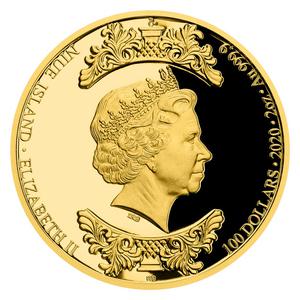 Niue / Gold Two Ounces 2020 Napoleon and Marie Louise - obverse photo