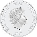 Silver Ounce 2017 Mowgli and Shere Kahn: Photo Coin, Niue, Silver Ounce 2017 Mowgli and Shere Kahn / thumbnail