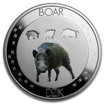Silver Ten Grams 2016 Wild Boar: Photo Coin, Niue, Silver Ten Grams 2016 Wild Boar / thumbnail