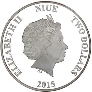 Niue / Silver Ounce 2015 Petra - obverse photo