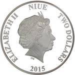 Silver Ounce 2015 Petra: Photo Coin, Niue, Silver Ounce 2015 Petra / thumbnail