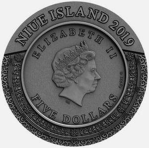 Niue / Silver Two Ounces 2019 The Kalachakra Mandala - obverse photo