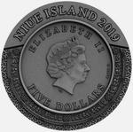 Silver Two Ounces 2019 The Kalachakra Mandala: Photo Coin, Niue, Silver Two Ounces 2019 The Kalachakra Mandala / thumbnail