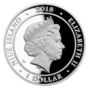 Niue / One Dollar Silver 2018 Křemílek - obverse photo