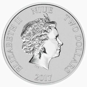 Niue / Silver Half Ounce 2017 Volleyball - obverse photo