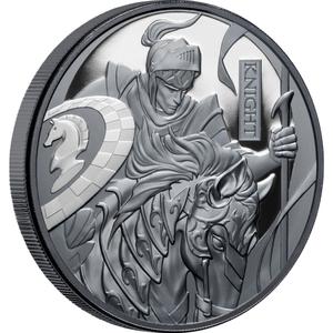 Niue / Silver Ounce 2024 Chess Knight - reverse photo