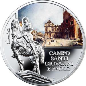 Niue / Silver Ounce 2016 Campo Santi Giovanni e Paolo - reverse photo
