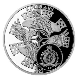 Niue / Silver Two Ounces 2022 Archangel Uriel - obverse photo