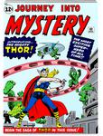 Niue / Silver Ounce 2023 Comix - Journey into Mystery #83: Thor - reverse photo