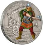 Silver Ounce 2016 Warriors of History - Vikings: Photo Coin, Niue, Silver Ounce 2016 Warriors of History - Vikings / thumbnail