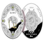 One Dollar Silver 2014 Kiwi Egg: Photo Coin, Niue, One Dollar Silver 2014 Kiwi Egg / thumbnail
