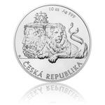 Silver Ten Ounces 2017 Czech Lion: Photo Coin, Niue, Silver Ten Ounces 2017 Czech Lion / thumbnail