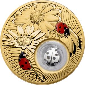 Niue / Silver Ounce 2013 Ladybug - reverse photo