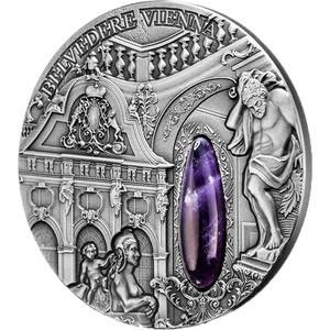 Niue / Silver Two Ounces 2015 Winter Palace - Belvedere - reverse photo