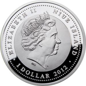 Niue / Silver Ounce 2012 Happy in Love - obverse photo