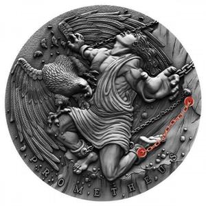 Niue / Silver Two Ounces 2019 Prometheus - reverse photo