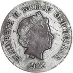 Silver Ounce 2022 Phoenix and Dragon: Photo Coin, Niue, Silver Ounce 2022 Phoenix and Dragon / thumbnail