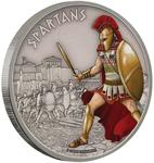 Silver Ounce 2016 Warriors of History - Spartans: Photo Coin, Niue, Silver Ounce 2016 Warriors of History - Spartans / thumbnail