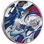 Silver Two Ounces 2023 Mythical Creatures - Siren: Photo Coin, Niue, Silver Two Ounces 2023 Mythical Creatures - Siren / thumbnail