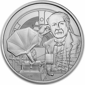 Niue / Silver Ounce 2023 Icons of Inspiration - Thomas Edison - reverse photo