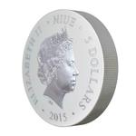 Silver Fifty Grams 2015 St George: Photo Coin, Niue, Silver Fifty Grams 2015 St George / thumbnail