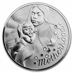 Niue / Silver Half Ounce 2021 Motherhood - reverse photo
