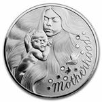 Silver Half Ounce 2021 Motherhood: Photo Coin, Niue, Silver Half Ounce 2021 Motherhood / thumbnail