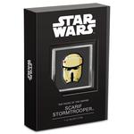 Silver Ounce 2022 Star Wars - Scarif Stormtrooper Helmet: Photo Coin, Niue, Silver Ounce 2022 Scarif Stormtrooper / thumbnail