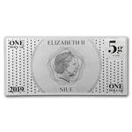Silver Five Grams 2019 Year of the Pig Disney: Photo Coin, Niue, Silver Five Grams 2019 Year of the Pig Disney / thumbnail