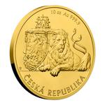 Gold Ten Ounces 2018 Czech Lion: Photo Coin, Niue, Gold Ten Ounces 2018 Czech Lion / thumbnail