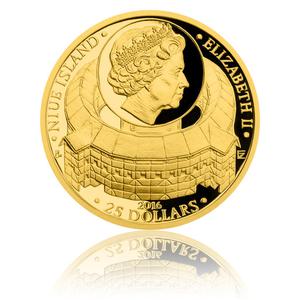 Niue / Gold Half Ounce 2016 William Shakespeare - obverse photo