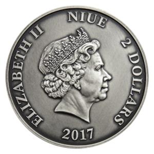 Niue / Silver Ounce 2017 Slovak Gothic Style - obverse photo