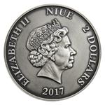 Silver Ounce 2017 Slovak Gothic Style: Photo Coin, Niue, Silver Ounce 2017 Slovak Gothic Style / thumbnail