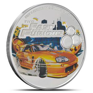 Niue / Silver Ounce 2023 The Fast and The Furious - reverse photo