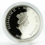 Silver Ounce 2012 Alexander Nevsky: Photo Coin, Niue, Silver Ounce 2012 Alexander Nevsky / thumbnail