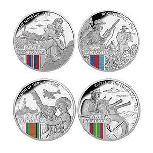 Niue / One Dollar 2017 Defending a Nation - reverse photo