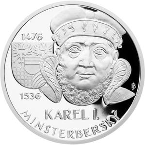 Niue / Silver Half Ounce 2014 Charles I of Münsterberg - reverse photo