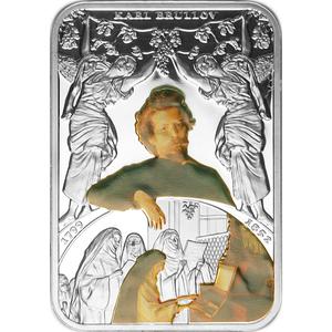 Niue / Silver Ounce 2010 Karl Brullov - reverse photo