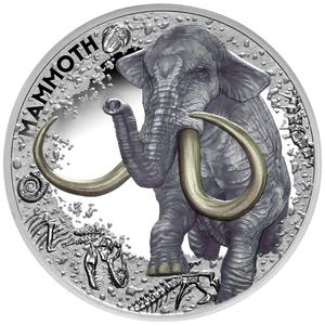 Niue / Silver Ounce 2025 Mammoth - reverse photo