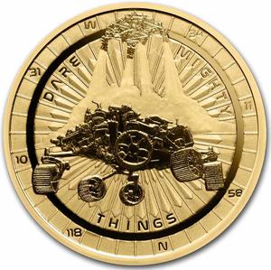 Niue / Gold Ounce 2021 Perseverance Mars Rover - reverse photo