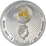 Silver Ounce 2017 Three Wise Men - Gift of Gold: Photo Coin, Niue, Silver Ounce 2017 Three Wise Men - Gift of Gold / thumbnail