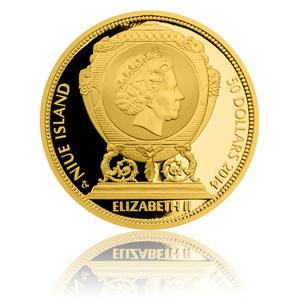 Niue / Gold Ounce 2014 Gustav Faberge - obverse photo