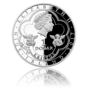 Niue / One Dollar Silver 2017 St Maurus - obverse photo