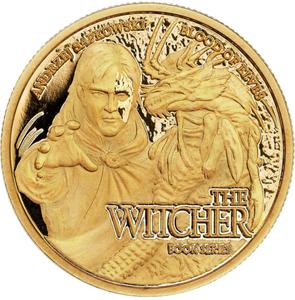 Niue / Gold Tenth-Ounce 2023 The Witcher - Blood of Elves - reverse photo