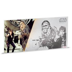 Niue / Silver Five Grams 2018 Han Solo and Chewbacca - reverse photo
