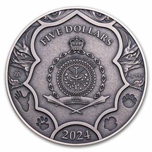 Niue / Silver Two Ounces 2024 Save the Powers - Elephant - obverse photo