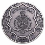 Silver Two Ounces 2024 Save the Powers - Elephant: Photo Coin, Niue, Silver Two Ounces 2024 Save the Powers - Elephant / thumbnail
